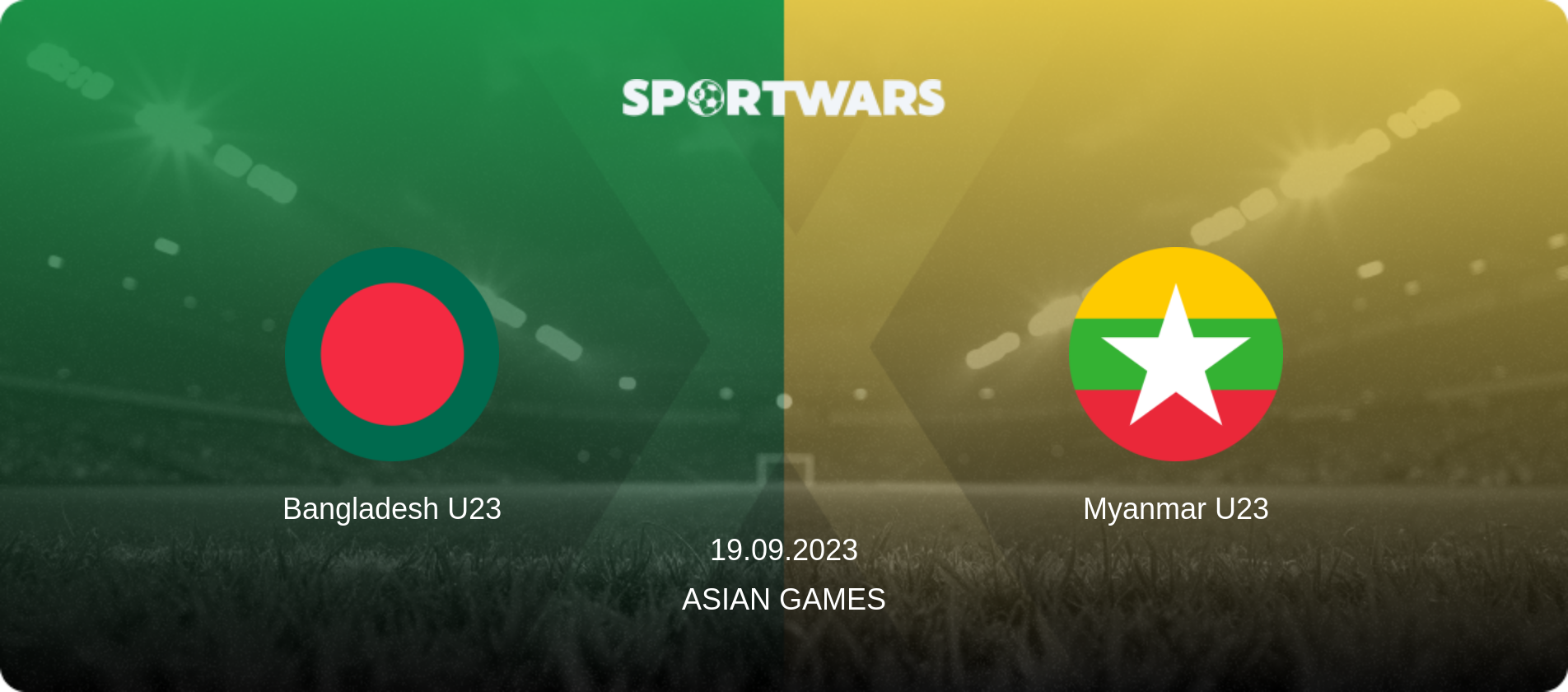 Bangladesh U23 — Myanmar U23, 19.09.2023 — Asian Games (match preview)