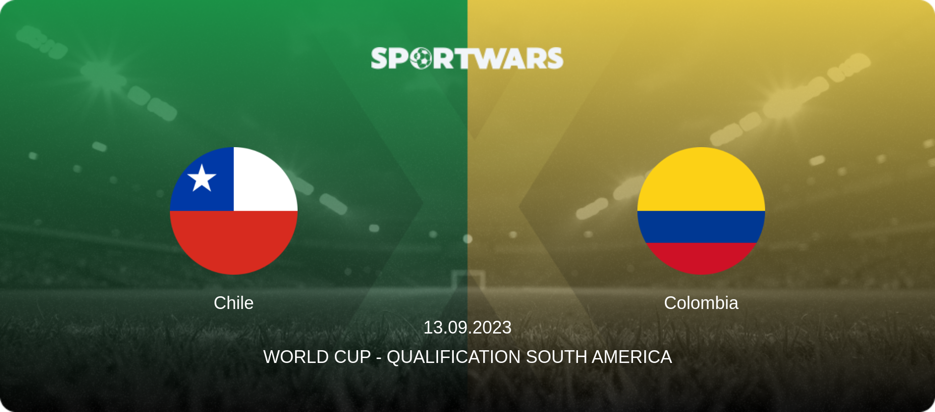 Chile — Colombia, 13.09.2023 — World Cup - Qualification South America (match preview)