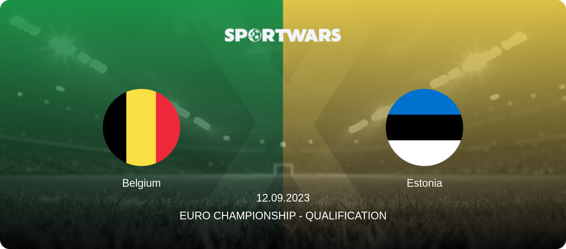 Belgium — Estonia, 12.09.2023 — Euro Championship - Qualification (match preview)