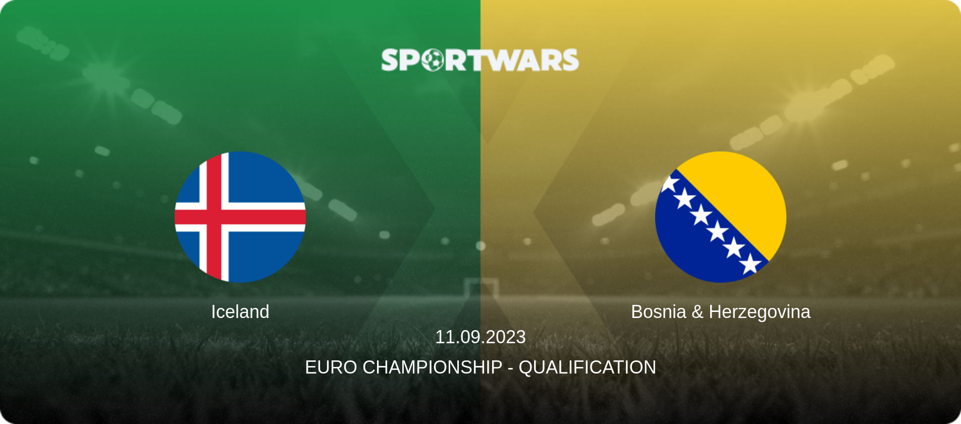 Iceland — Bosnia & Herzegovina, 11.09.2023 — Euro Championship - Qualification (match preview)