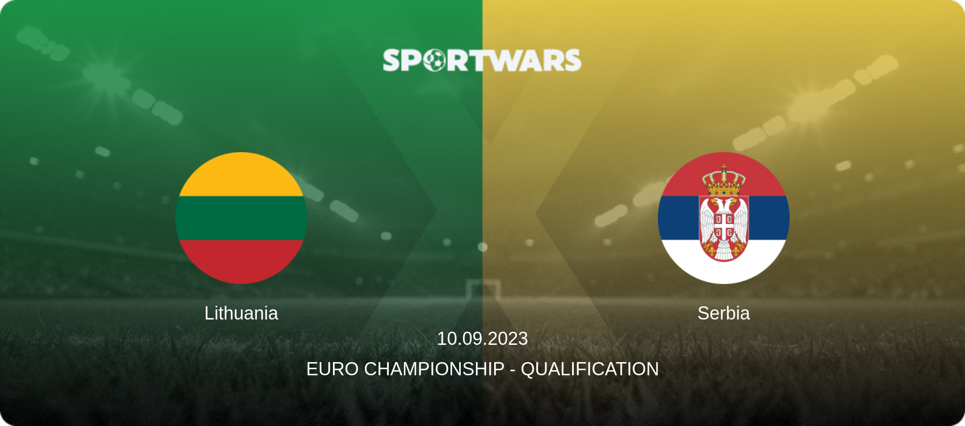 Lithuania — Serbia, 10.09.2023 — Euro Championship - Qualification (match preview)