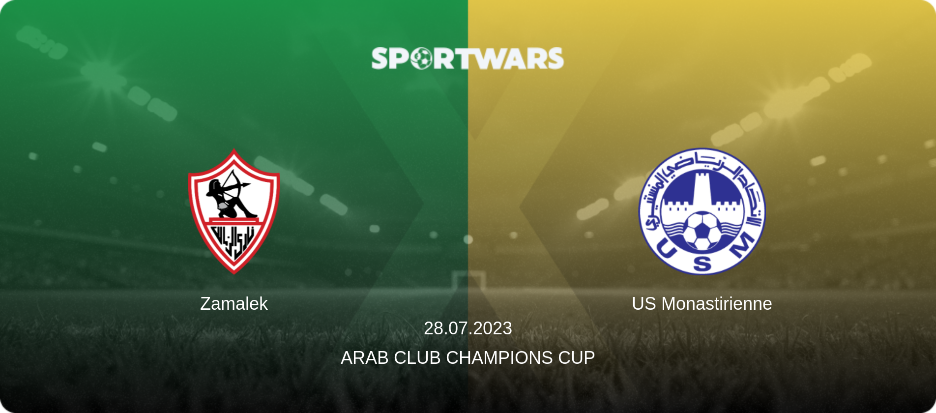 Zamalek — US Monastirienne, 28.07.2023 — Arab Club Champions Cup (match preview)
