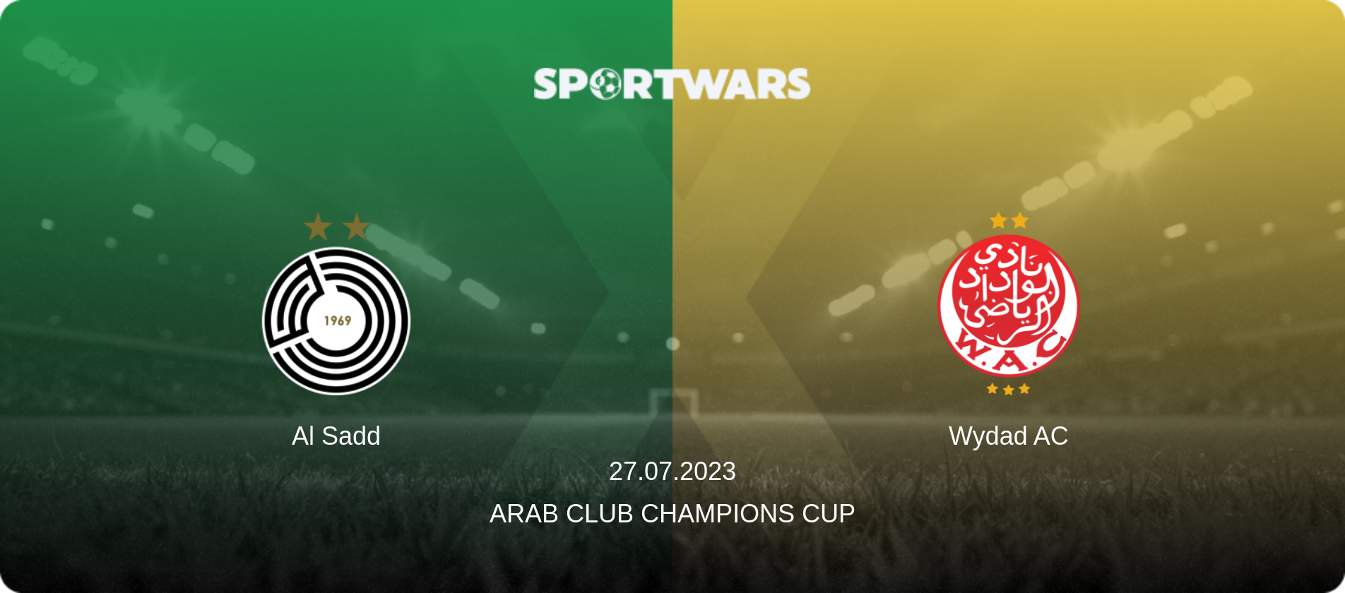 Al Sadd — Wydad AC, 27.07.2023 — Arab Club Champions Cup (match preview)