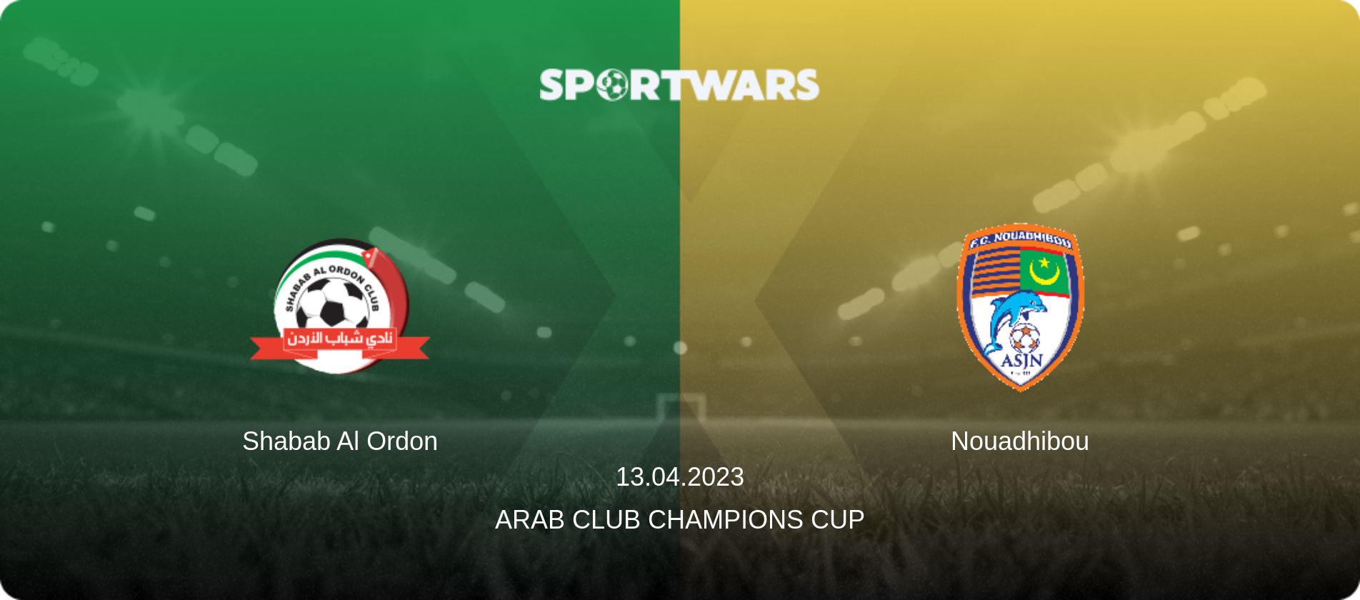Shabab Al Ordon — Nouadhibou, 13.04.2023 — Arab Club Champions Cup (match preview)