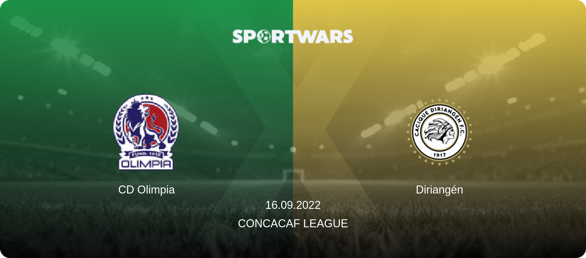 CD Olimpia — Diriangén, 16.09.2022 — CONCACAF League (match preview)