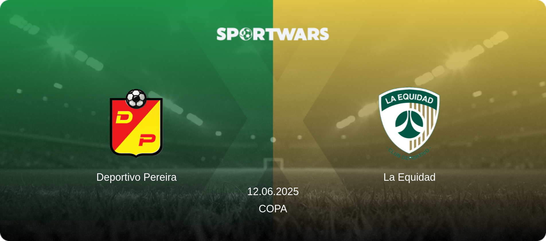 Deportivo Pereira — La Equidad, 12.06.2025 — Copa (match preview)