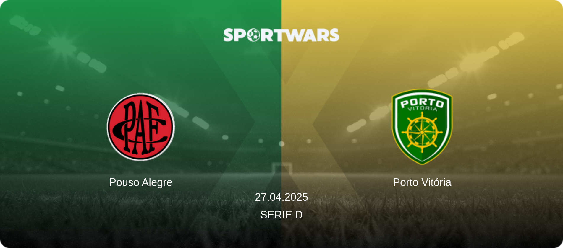 Pouso Alegre — Porto Vitória, 27.04.2025 — Serie D (match preview)