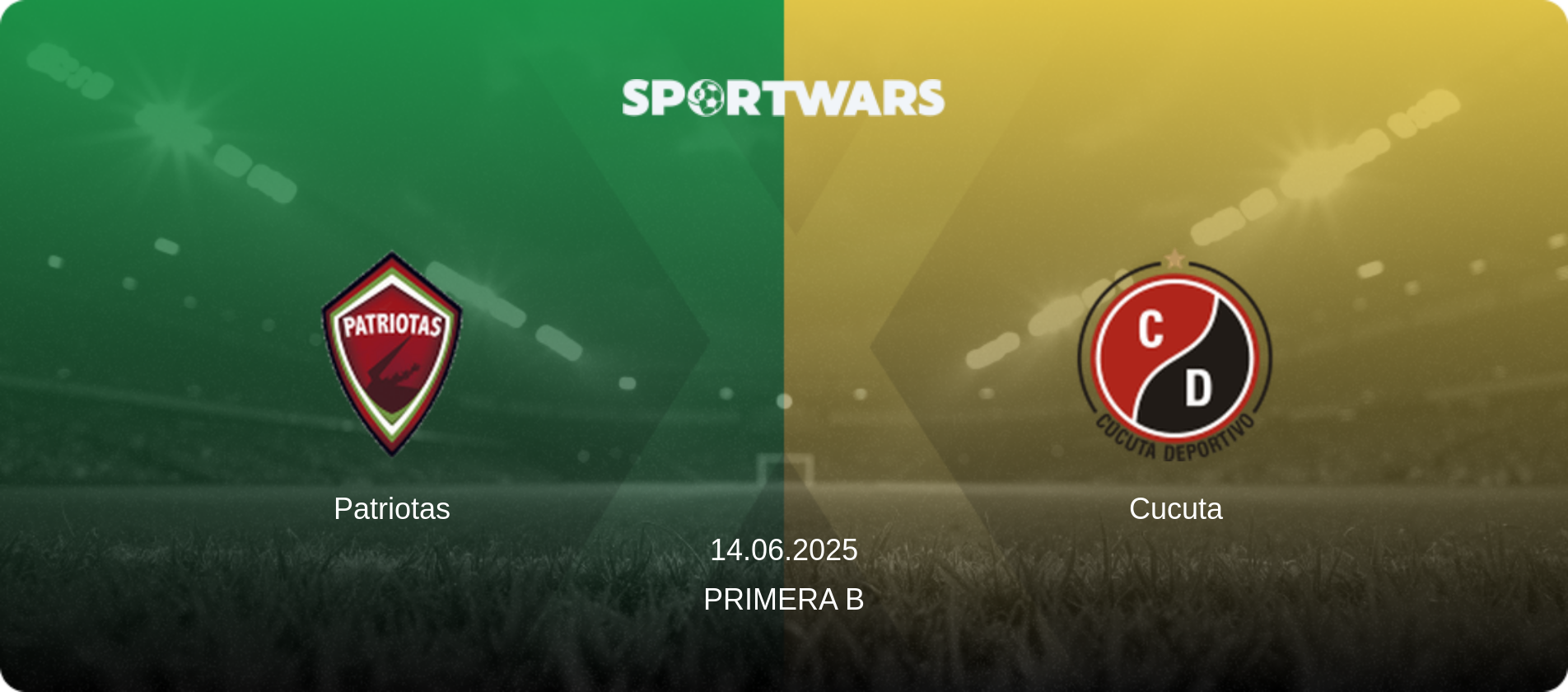 Patriotas — Cucuta, 14.06.2025 — Primera B (match preview)