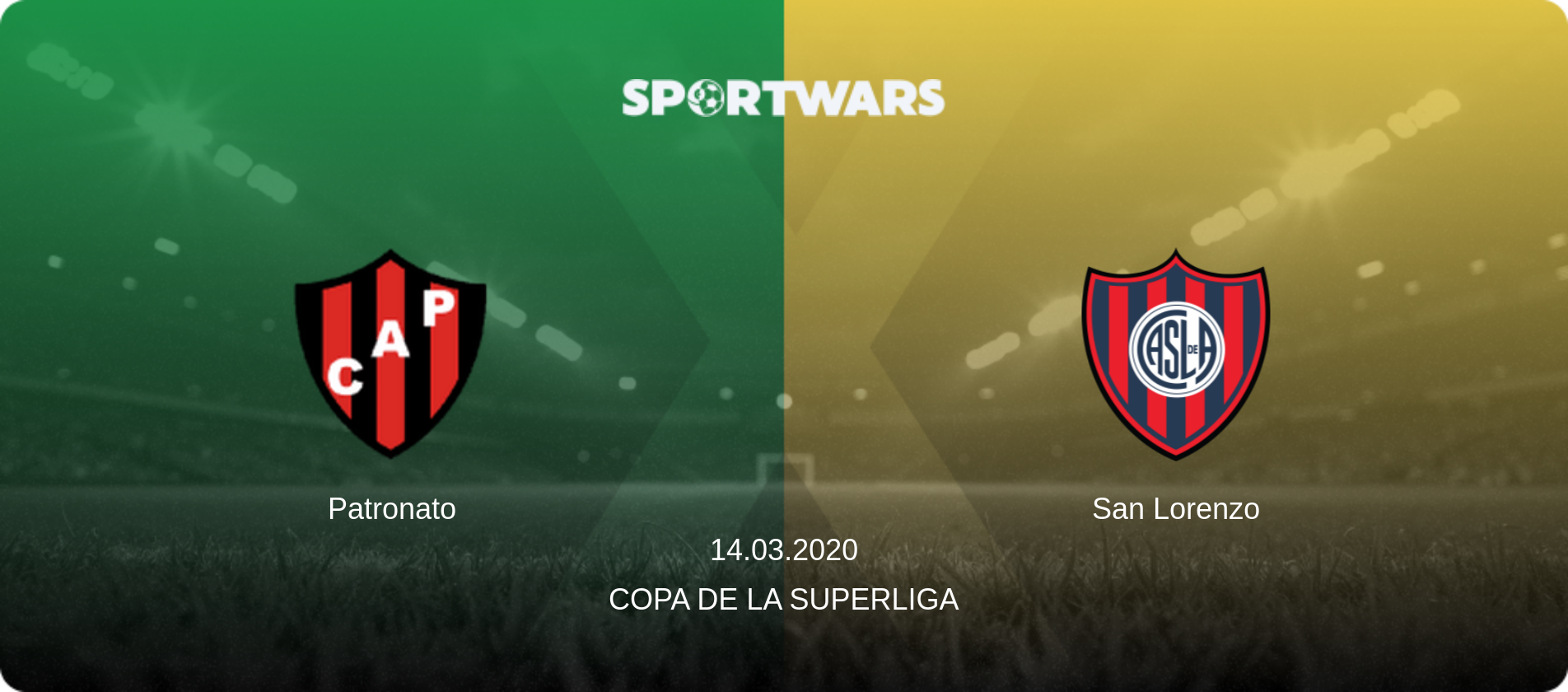 Patronato — San Lorenzo, 14.03.2020 — Copa de la Superliga (match preview)