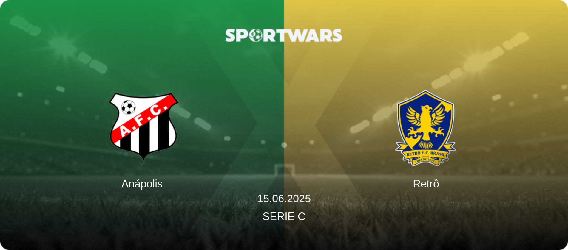 Anápolis — Retrô, 15.06.2025 — Serie C (match preview)
