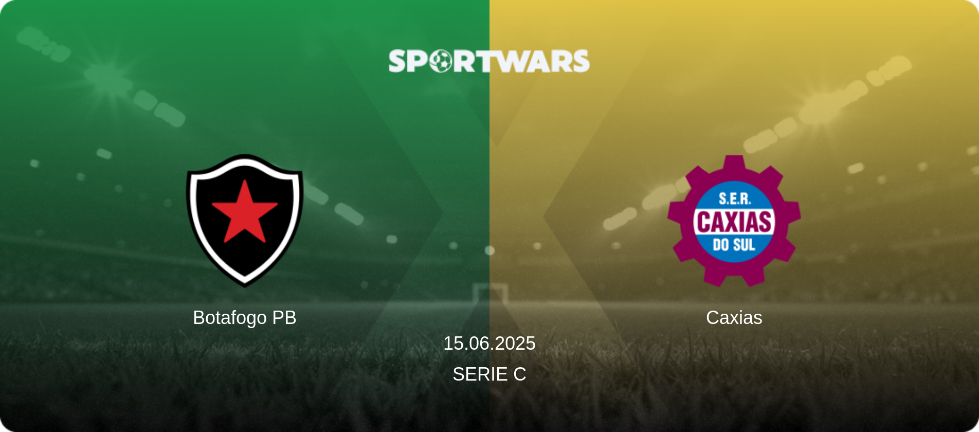 Botafogo PB — Caxias, 15.06.2025 — Serie C (match preview)