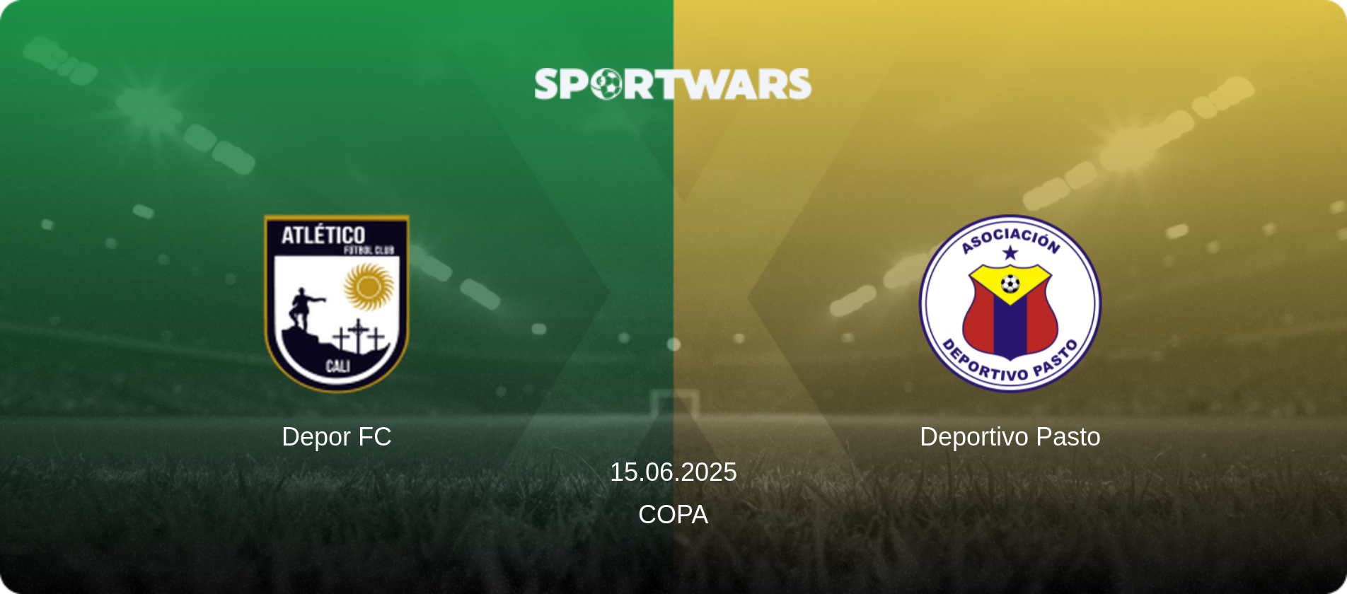 Depor FC — Deportivo Pasto, 15.06.2025 — Copa (match preview)