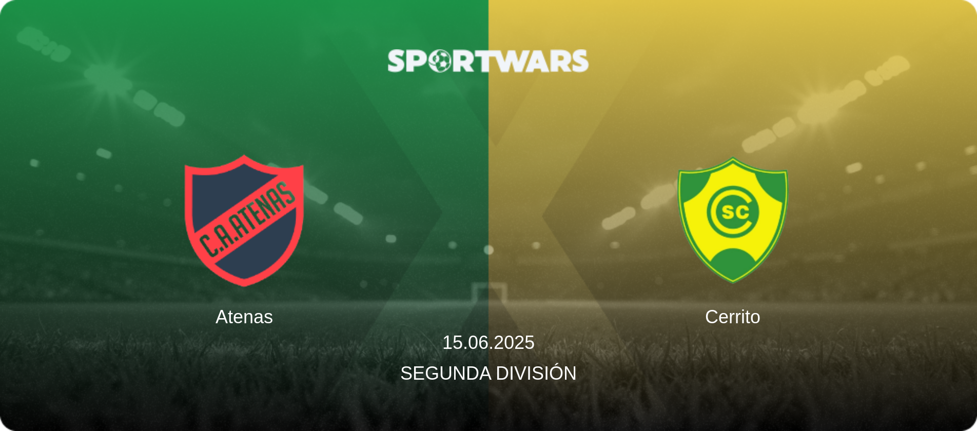 Atenas — Cerrito, 15.06.2025 — Segunda División (match preview)