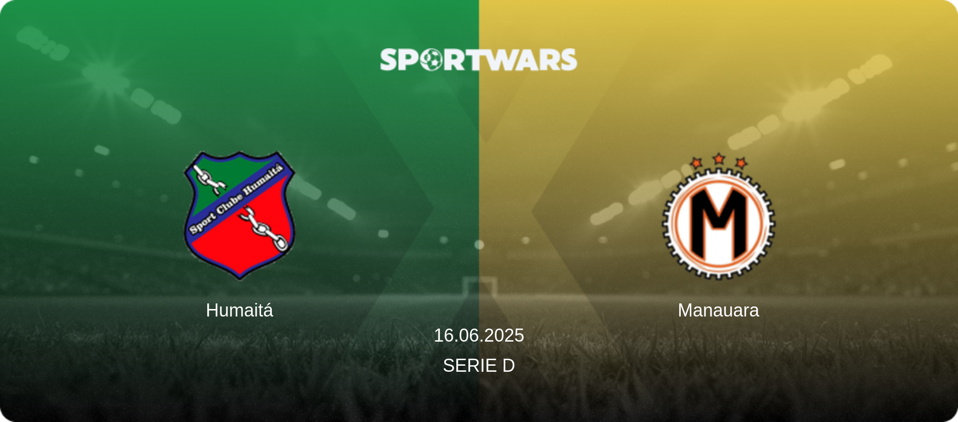 Humaitá — Manauara, 16.06.2025 — Serie D (match preview)