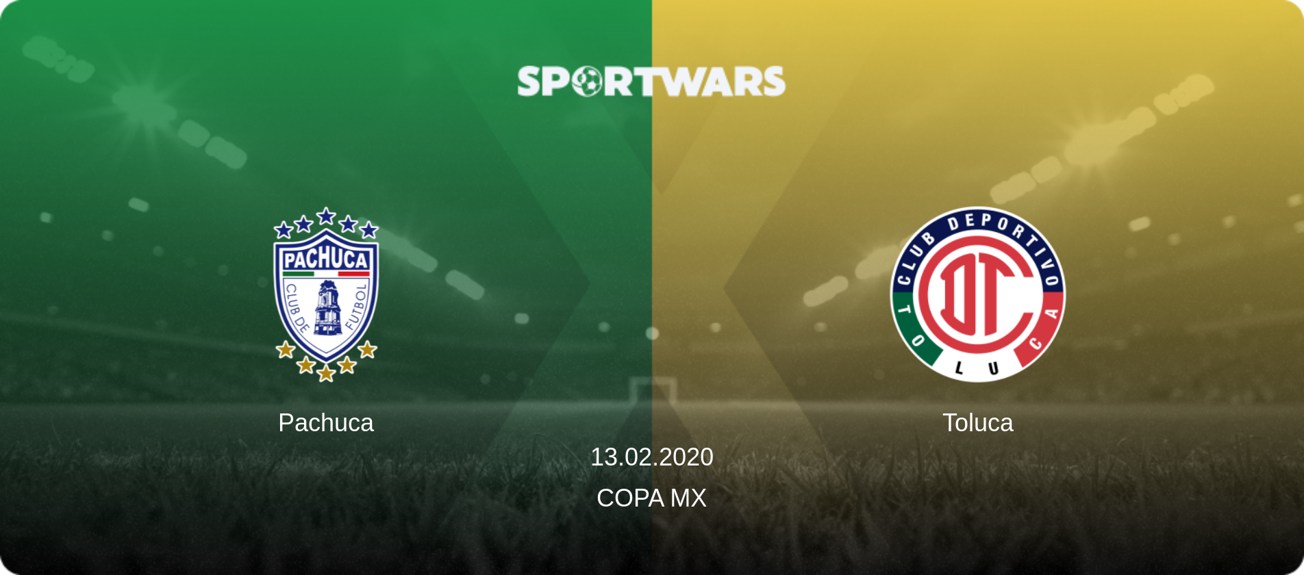 Pachuca — Toluca, 13.02.2020 — Copa MX (match preview)