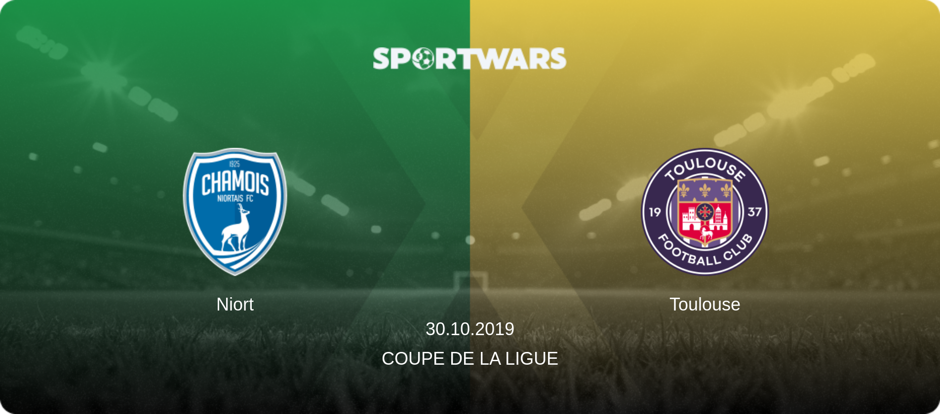 Niort — Toulouse, 30.10.2019 — Coupe de la Ligue (match preview)