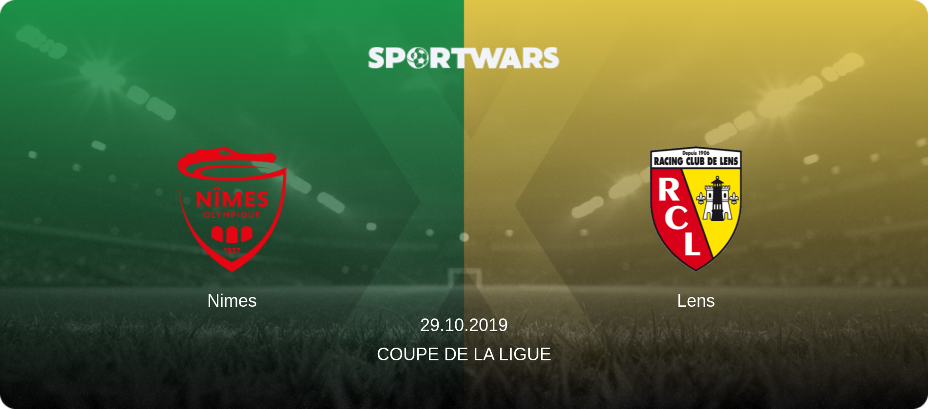 Nimes — Lens, 29.10.2019 — Coupe de la Ligue (match preview)