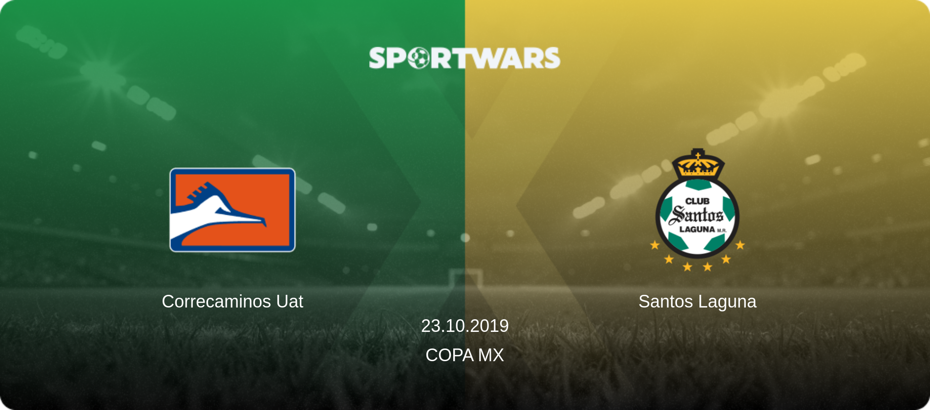 Correcaminos Uat — Santos Laguna, 23.10.2019 — Copa MX (match preview)