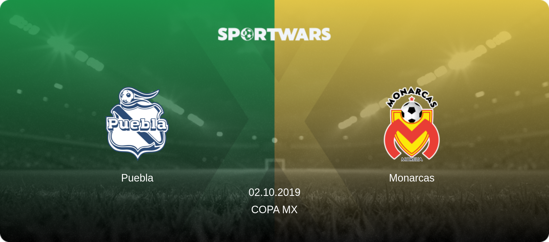 Puebla — Monarcas, 02.10.2019 — Copa MX (match preview)