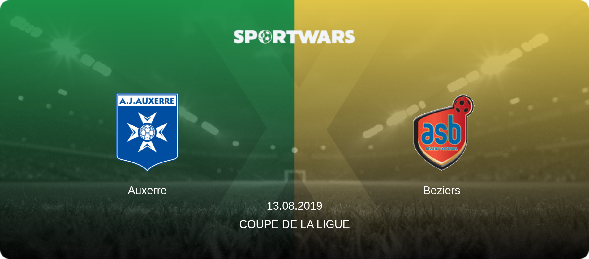 Auxerre — Beziers, 13.08.2019 — Coupe de la Ligue (match preview)