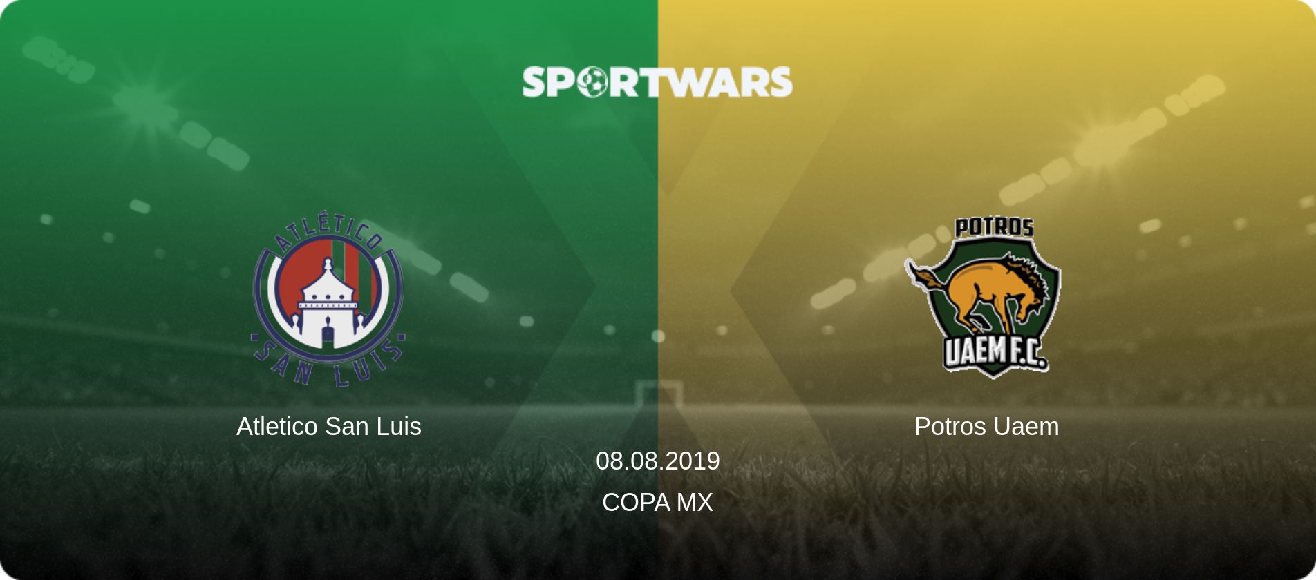 Atletico San Luis — Potros Uaem, 08.08.2019 — Copa MX (match preview)