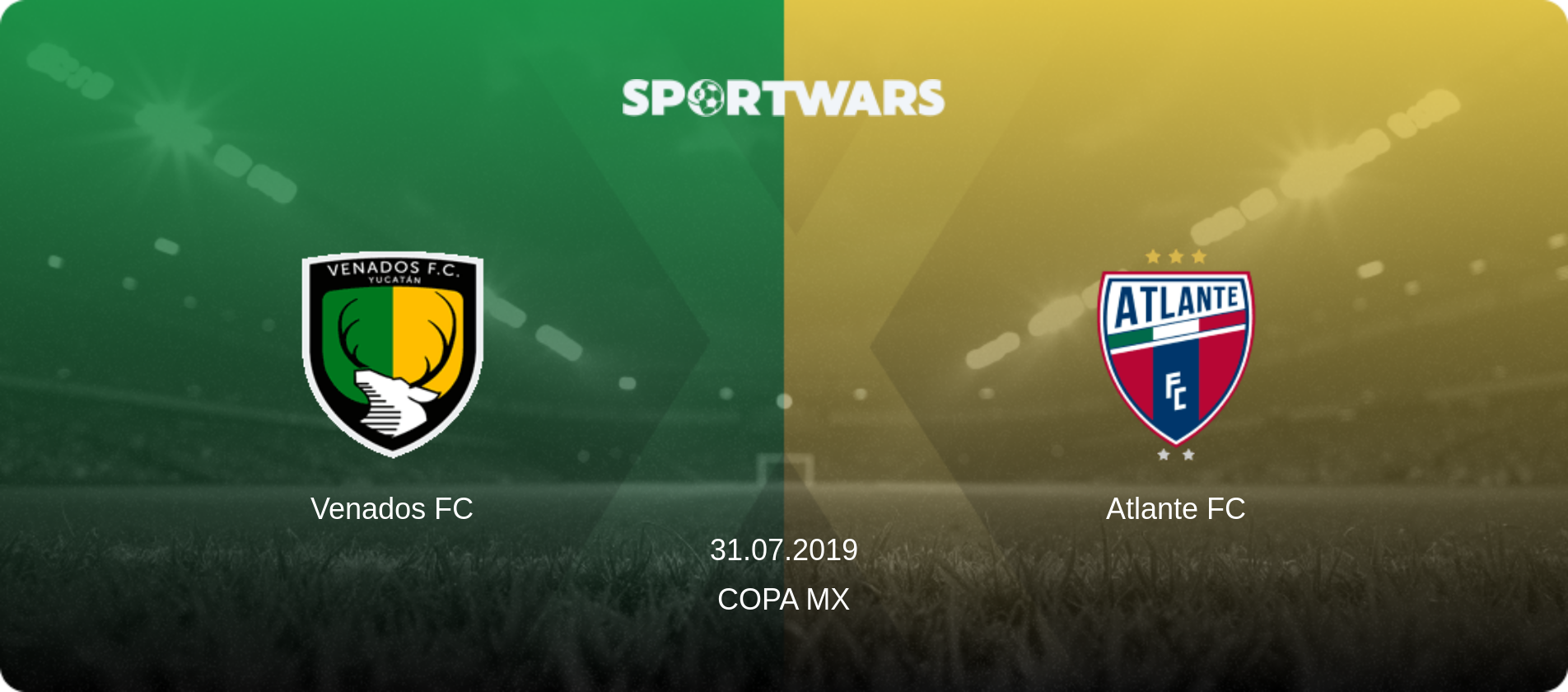 Venados FC — Atlante FC, 31.07.2019 — Copa MX (match preview)