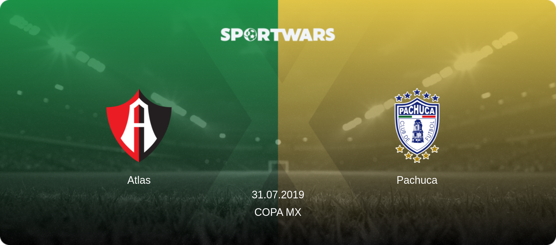 Atlas — Pachuca, 31.07.2019 — Copa MX (match preview)