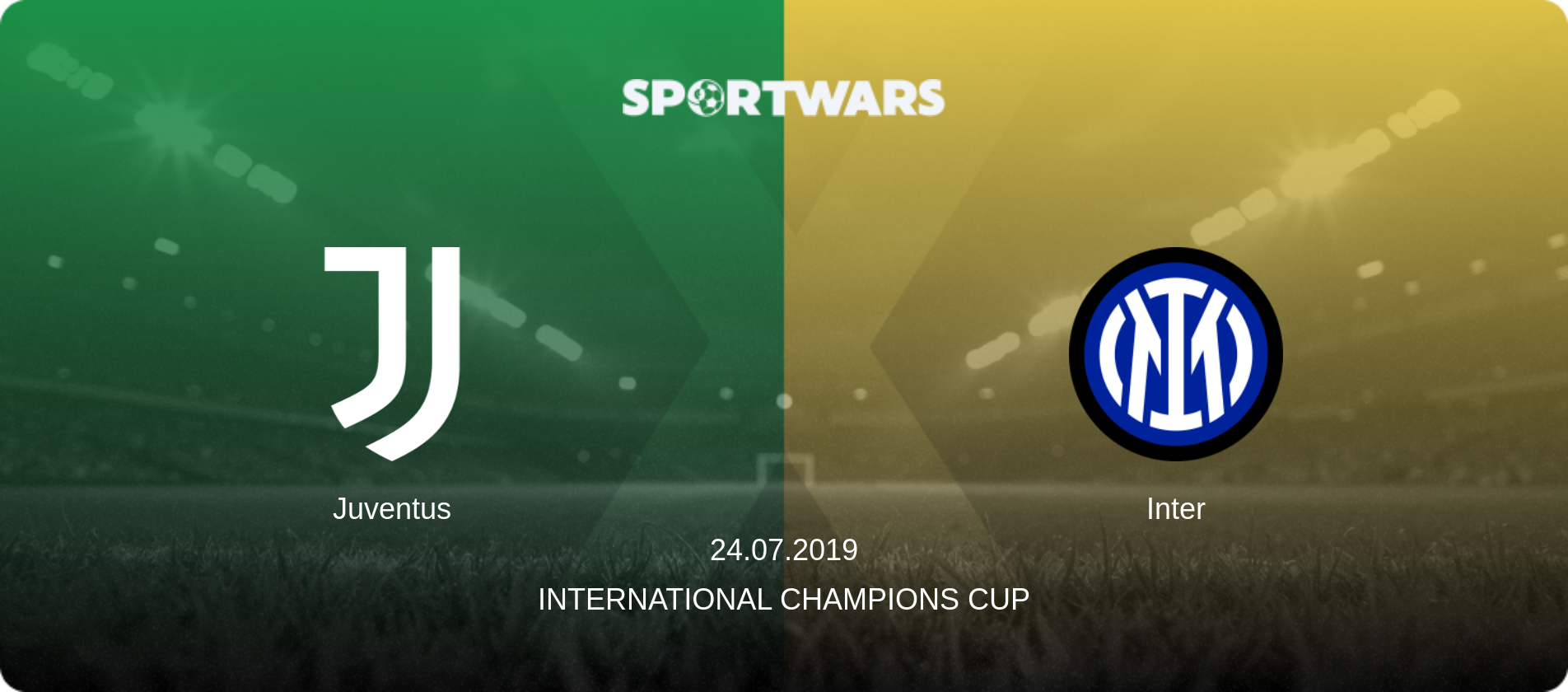 Juventus — Inter, 24.07.2019 — International Champions Cup (match preview)
