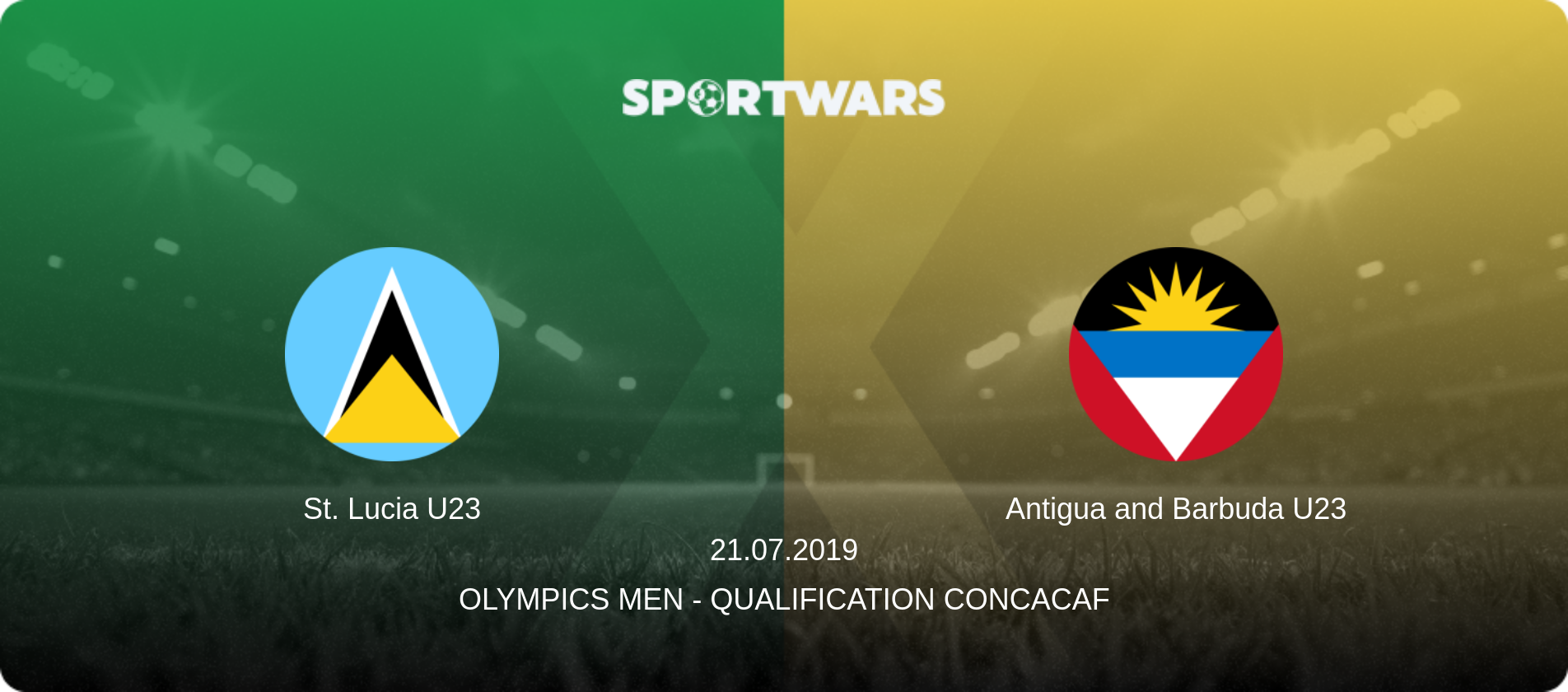 St. Lucia U23 — Antigua and Barbuda U23, 21.07.2019 — Olympics Men - Qualification Concacaf (match preview)