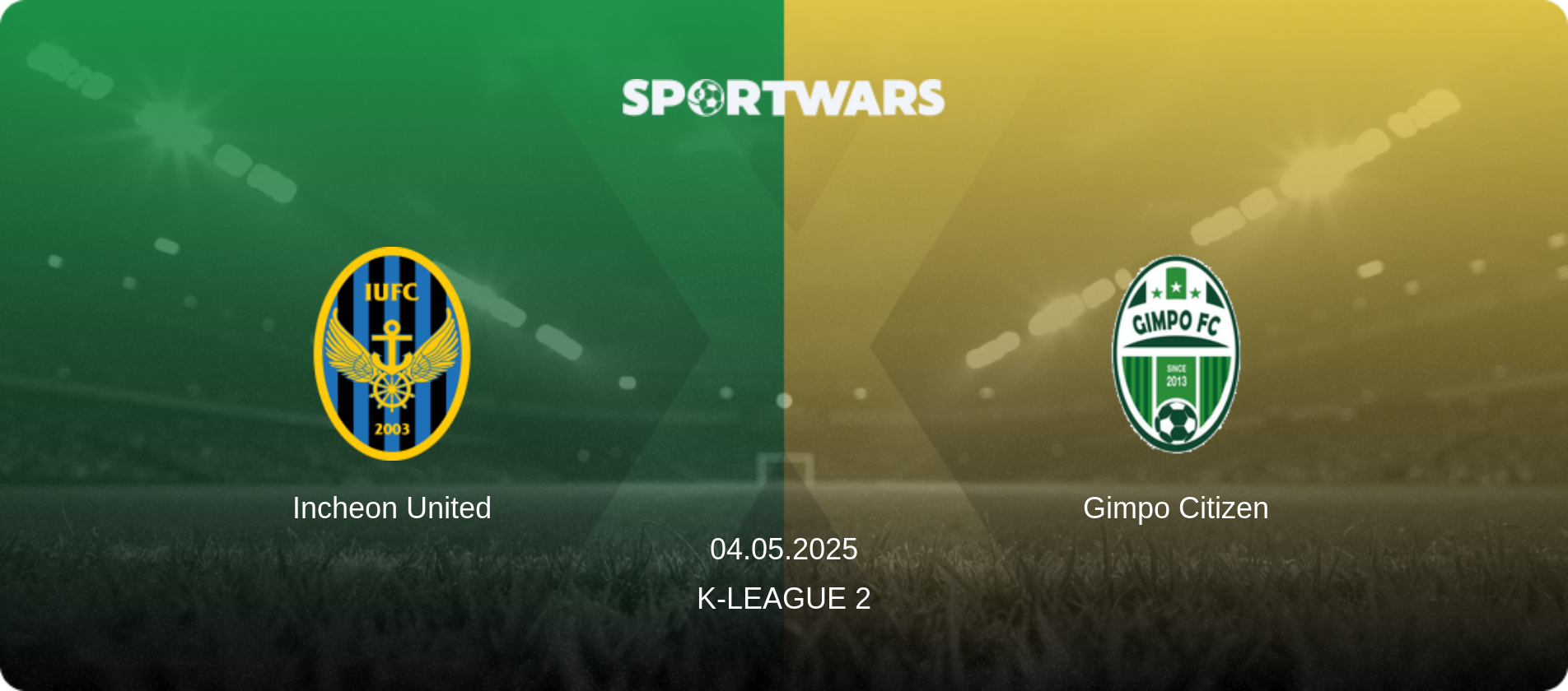 Incheon United — Gimpo Citizen, 04.05.2025 — K-League 2 (match preview)
