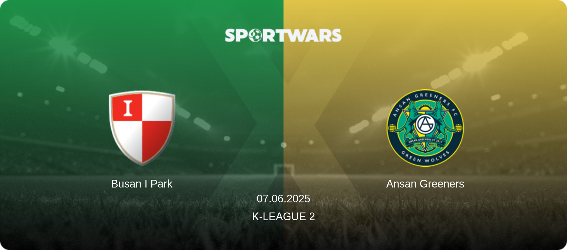 Busan I Park — Ansan Greeners, 07.06.2025 — K-League 2 (match preview)