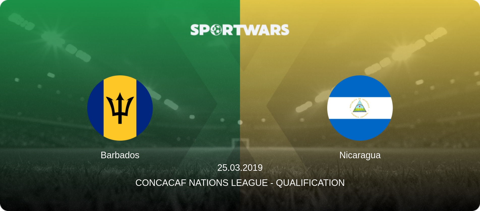 Barbados — Nicaragua, 25.03.2019 — CONCACAF Nations League - Qualification (match preview)