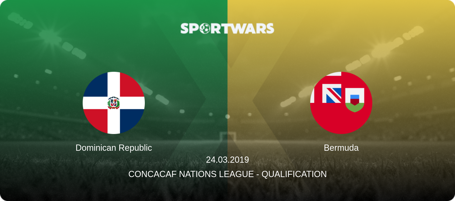 Dominican Republic — Bermuda, 24.03.2019 — CONCACAF Nations League - Qualification (match preview)