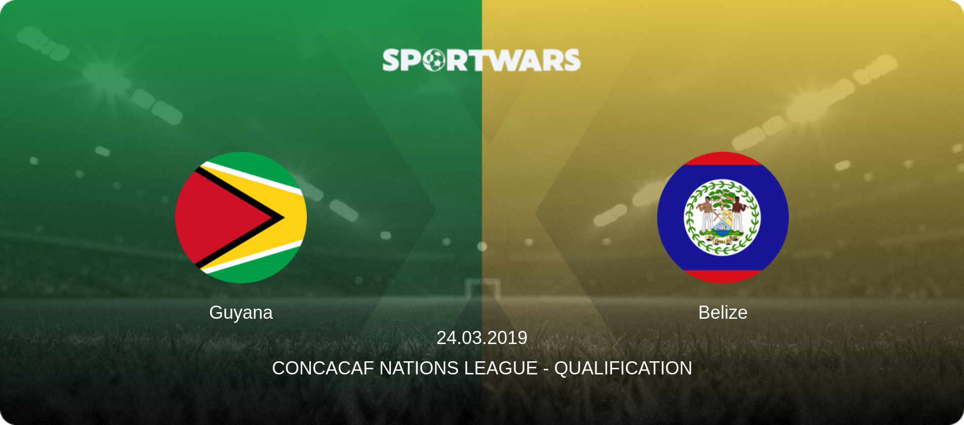 Guyana — Belize, 24.03.2019 — CONCACAF Nations League - Qualification (match preview)