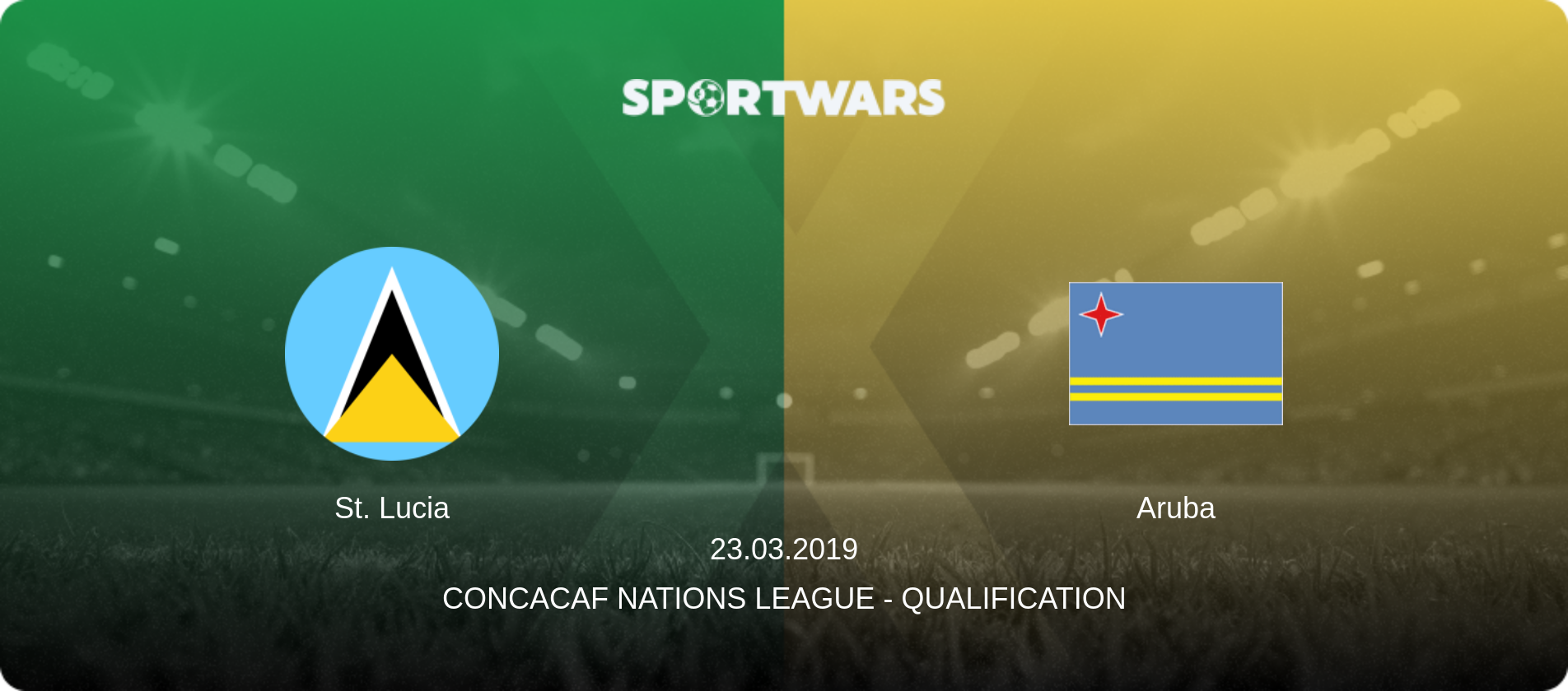 St. Lucia — Aruba, 23.03.2019 — CONCACAF Nations League - Qualification (match preview)