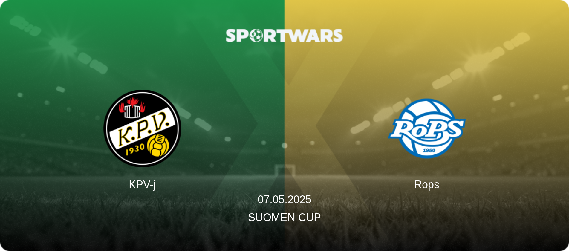 KPV-j — Rops, 07.05.2025 — Suomen Cup (match preview)