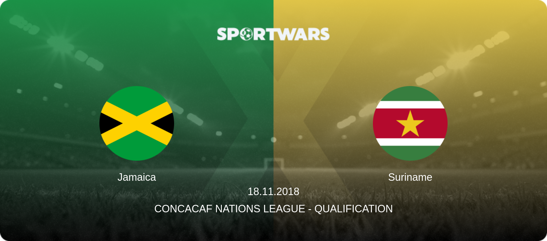 Jamaica — Suriname, 18.11.2018 — CONCACAF Nations League - Qualification (match preview)
