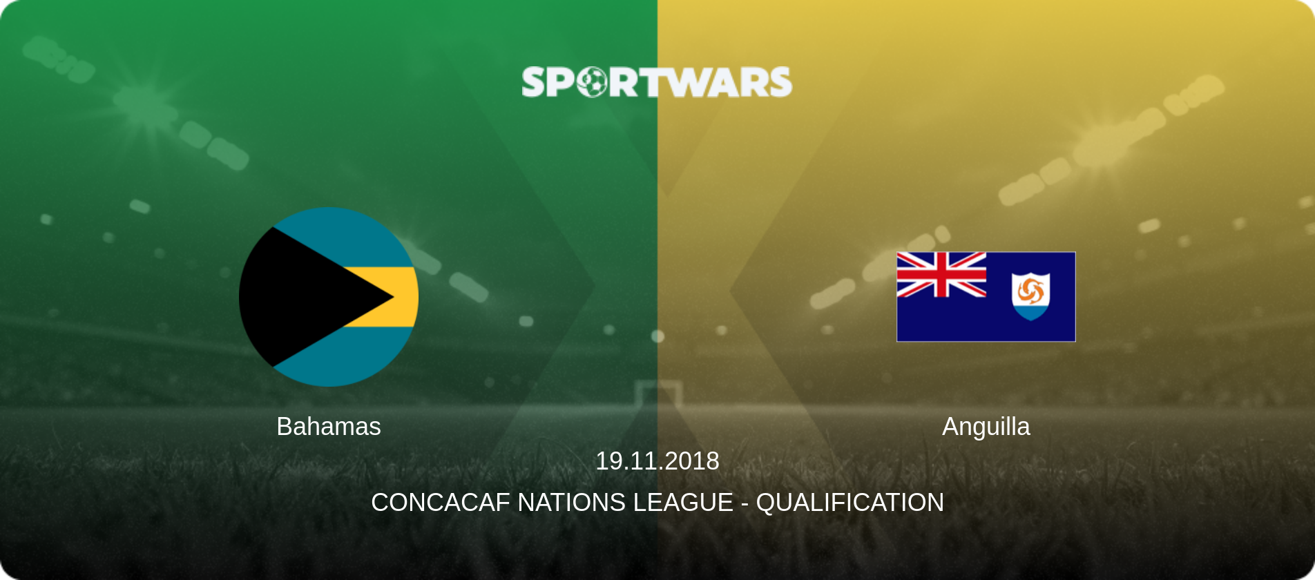 Bahamas — Anguilla, 19.11.2018 — CONCACAF Nations League - Qualification (match preview)