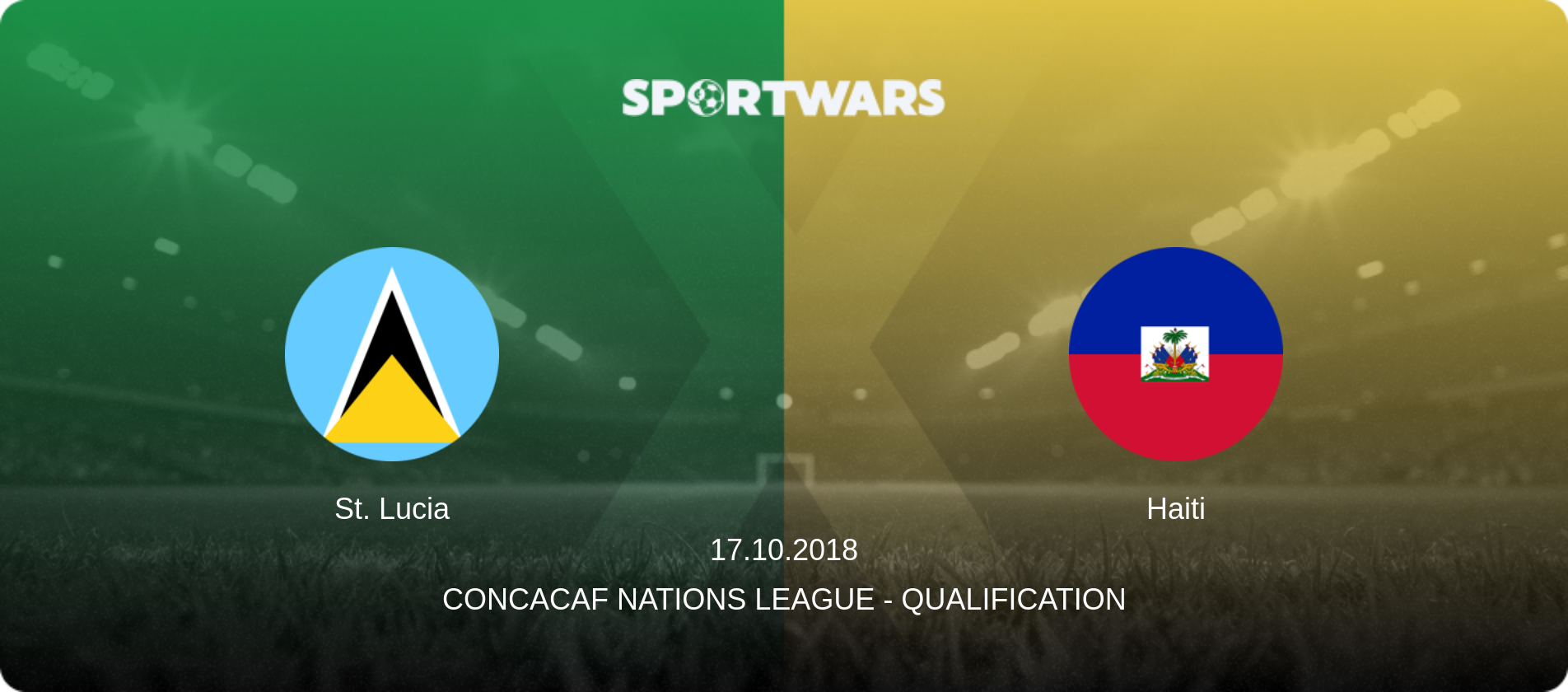 St. Lucia — Haiti, 17.10.2018 — CONCACAF Nations League - Qualification (match preview)