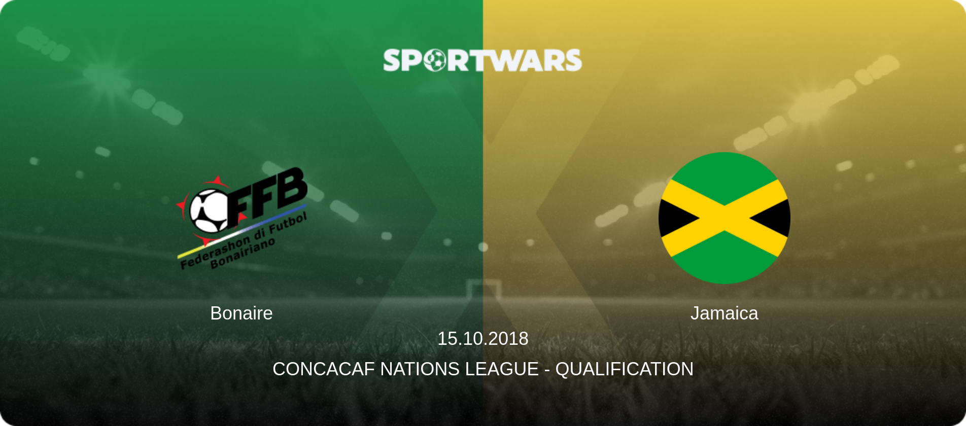 Bonaire — Jamaica, 15.10.2018 — CONCACAF Nations League - Qualification (match preview)