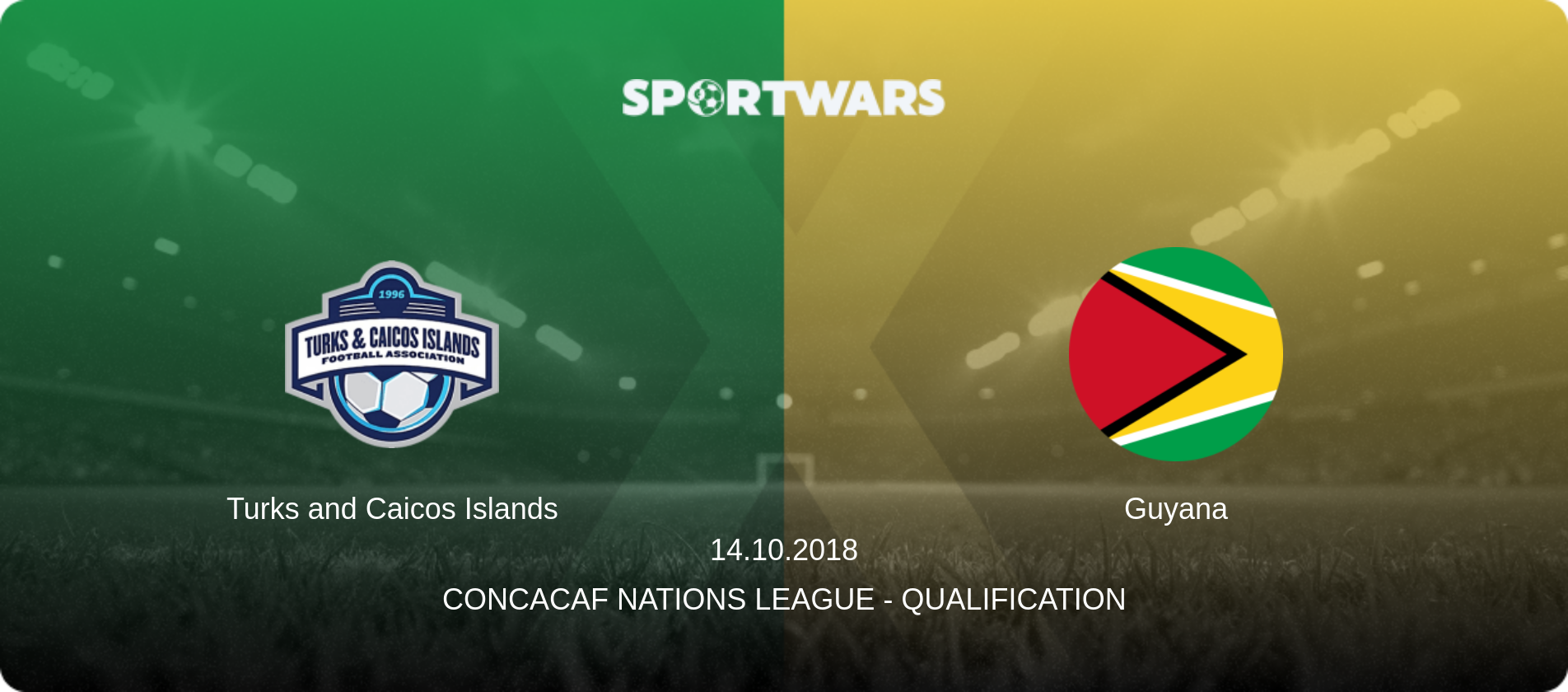 Turks and Caicos Islands — Guyana, 14.10.2018 — CONCACAF Nations League - Qualification (match preview)