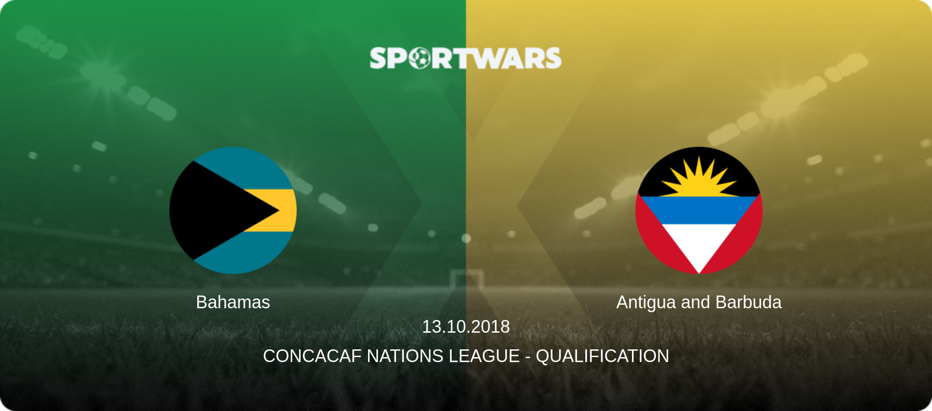 Bahamas — Antigua and Barbuda, 13.10.2018 — CONCACAF Nations League - Qualification (match preview)