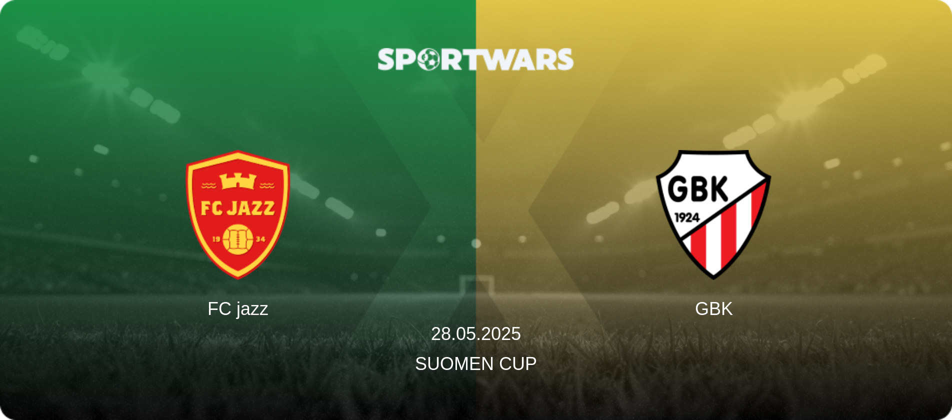 FC jazz — GBK, 28.05.2025 — Suomen Cup (match preview)