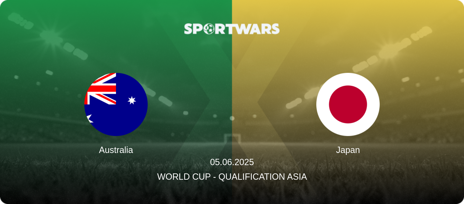 Australia — Japan, 05.06.2025 — World Cup - Qualification Asia (match preview)