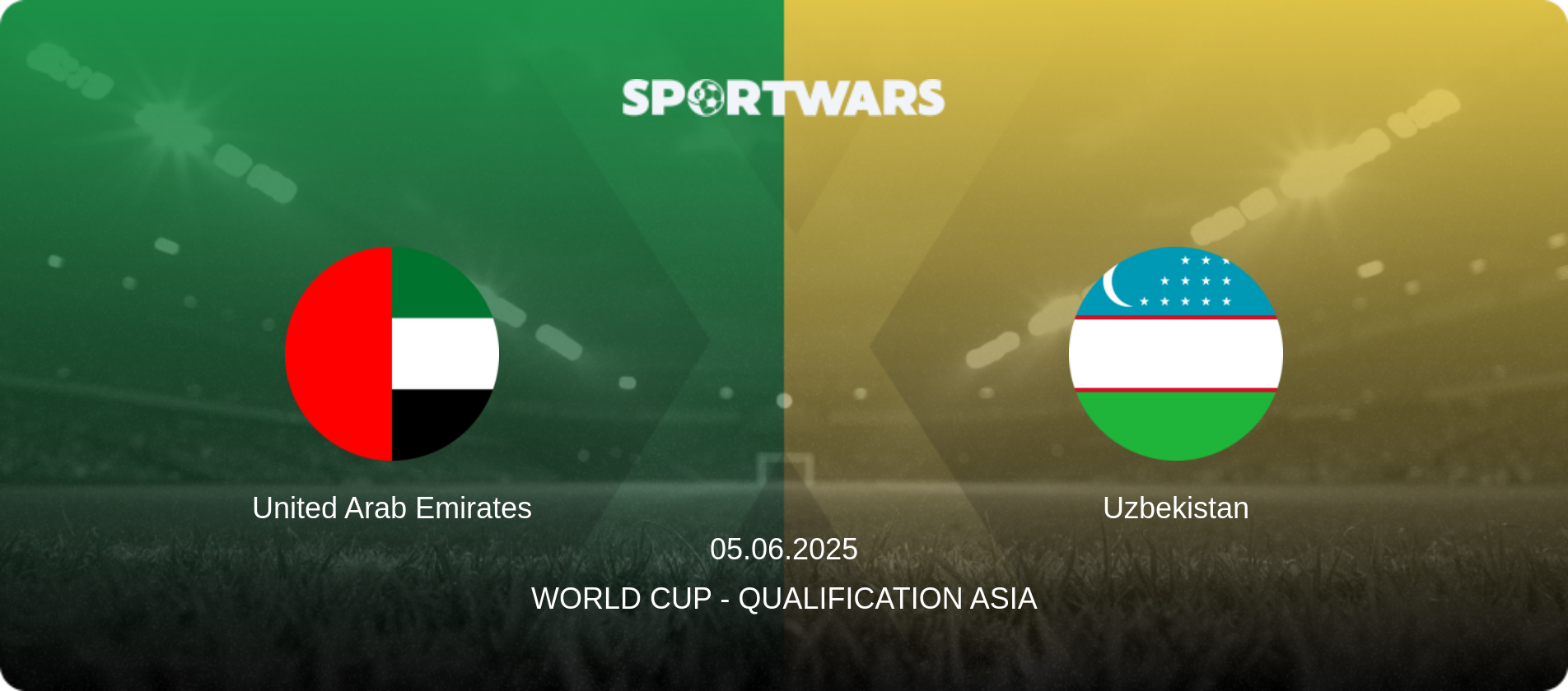 United Arab Emirates — Uzbekistan, 05.06.2025 — World Cup - Qualification Asia (match preview)