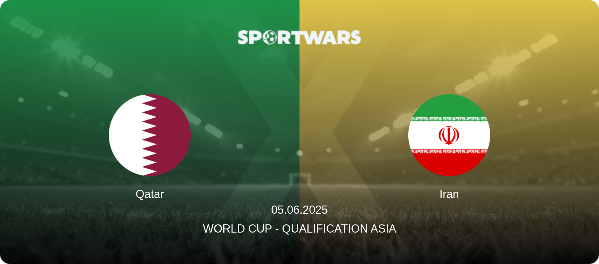 Qatar — Iran, 05.06.2025 — World Cup - Qualification Asia (match preview)