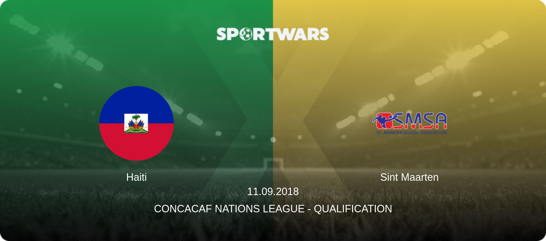 Haiti — Sint Maarten, 11.09.2018 — CONCACAF Nations League - Qualification (match preview)