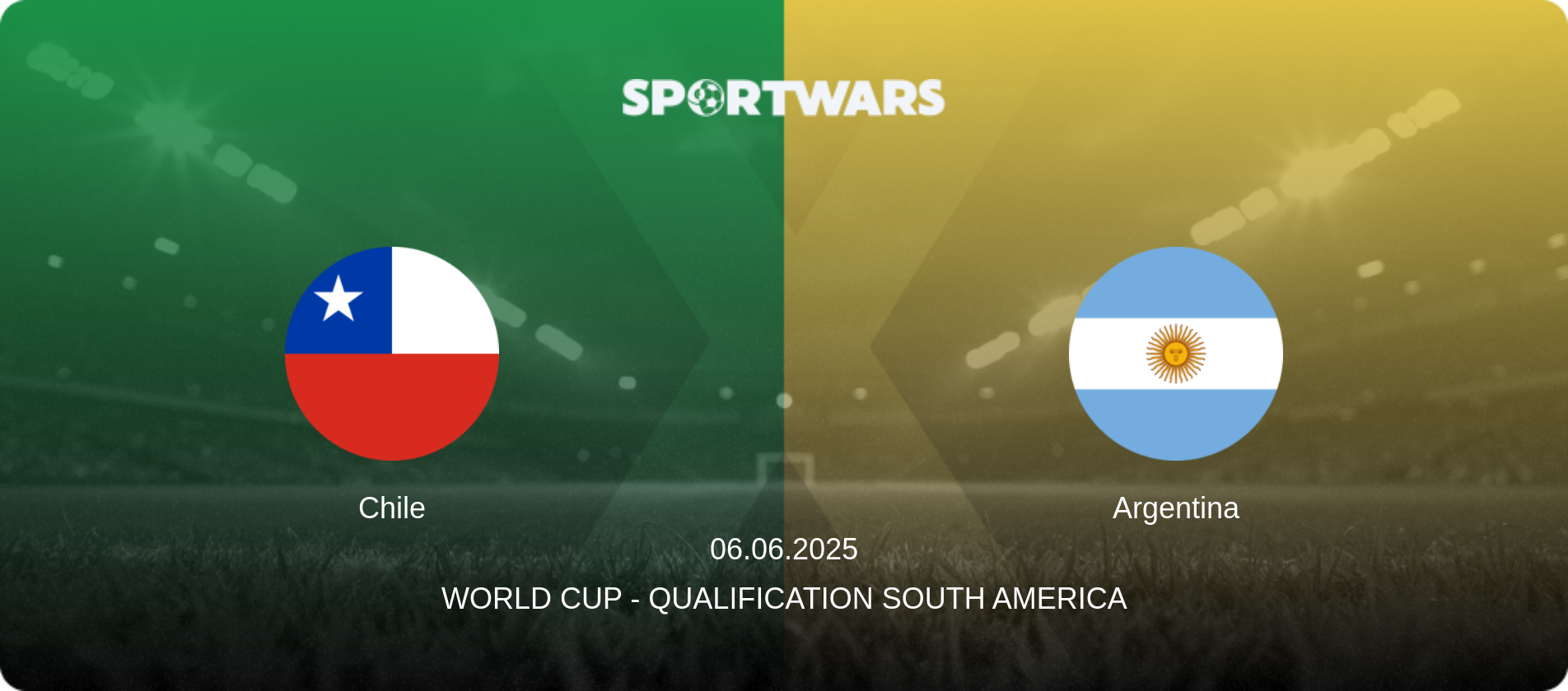 Chile — Argentina, 06.06.2025 — World Cup - Qualification South America (match preview)