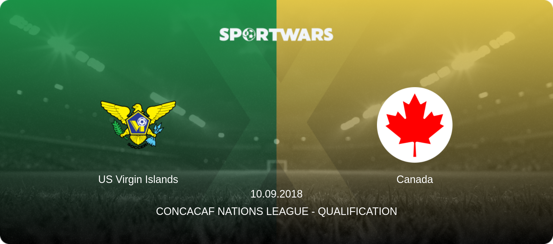 US Virgin Islands — Canada, 10.09.2018 — CONCACAF Nations League - Qualification (match preview)