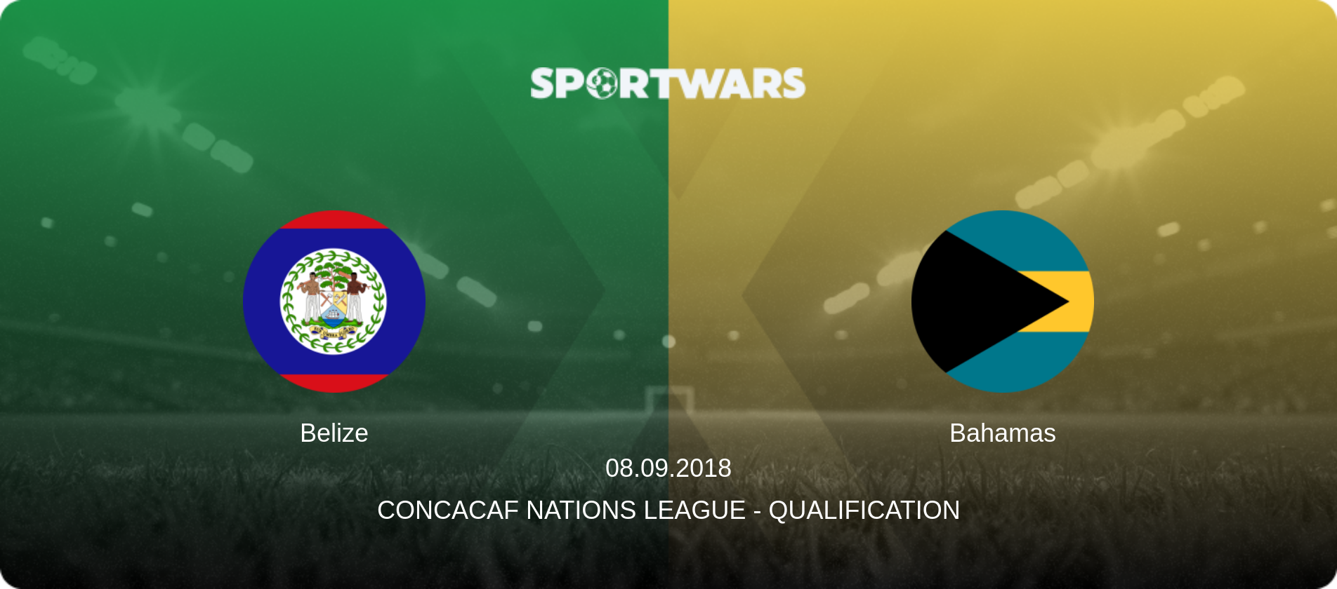 Belize — Bahamas, 08.09.2018 — CONCACAF Nations League - Qualification (match preview)